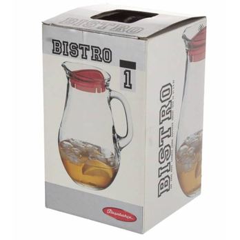 Džbán s vekom BISTRO sklo, 1,8 l 1