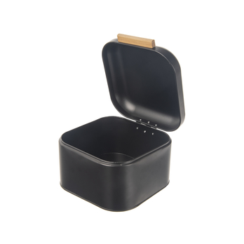 Nádoba na chlieb BLACK II čierna/bambus 3