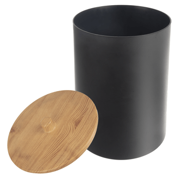Odpadkový kôš BLACK čierna, 7 l 2