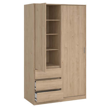 Šatníková skriňa BLAIR 2D jackson hickory 3