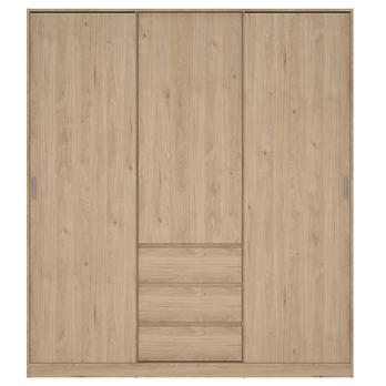 Šatníková skriňa BLAIR 3D jackson hickory 3