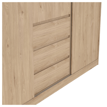 Šatníková skriňa BLAIR 3D jackson hickory 4