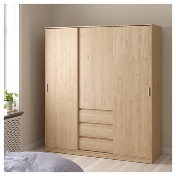 Šatníková skriňa BLAIR 3D jackson hickory 1