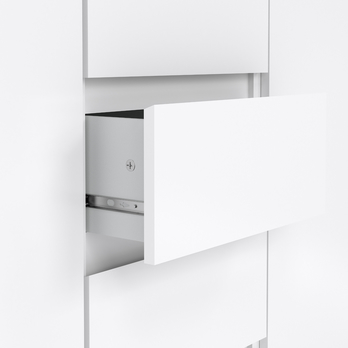 Komoda BLAIR IX biela vysoký lesk 4