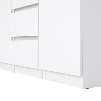 Komoda BLAIR IX biela vysoký lesk 5