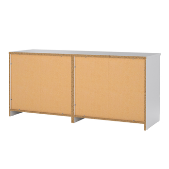 Komoda BLAIR VIII biela vysoký lesk 6