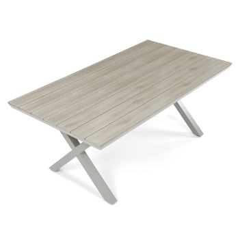 Záhradný stôl BLASIUS béžová/dub 5