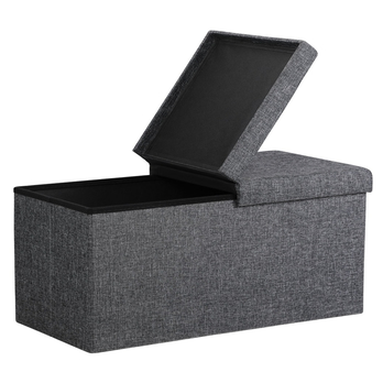 Taburet BLOCK 5 tmavosivá 1