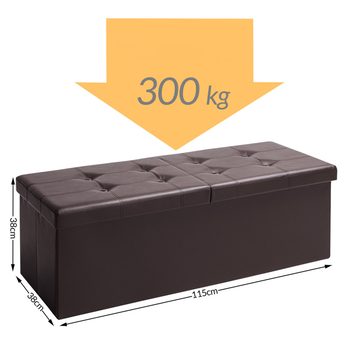 Taburet BLOCK 6 hnedá 6