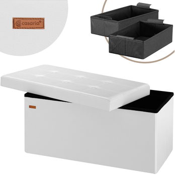 Taburet BLOCK biela 1