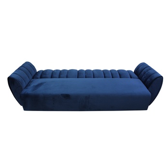 Pohovka BLOOM modrá/žltá 2