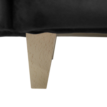 Pohovka BLOOM antracitová/žltá 5