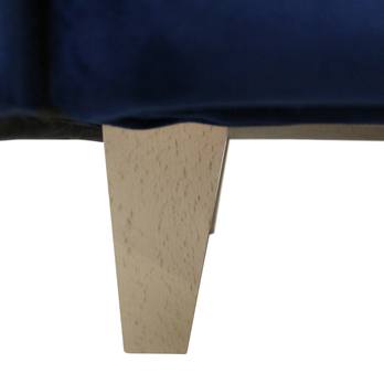 Pohovka BLOOM modrá/žltá 5