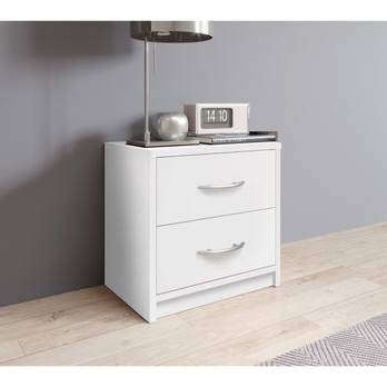 Nočný stolík BOBO II biela 4
