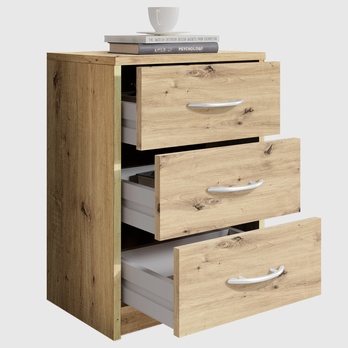 Nočný stolík BOBO III dub artisan 2