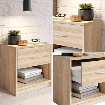 Nočný stolík BOBO dub sonoma 3
