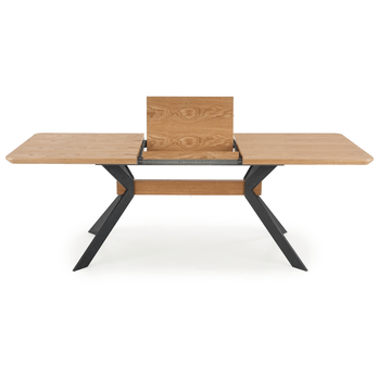 Jedálenský stôl BOCORDA dub/čierna 2