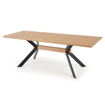 Jedálenský stôl BOCORDA dub/čierna 4