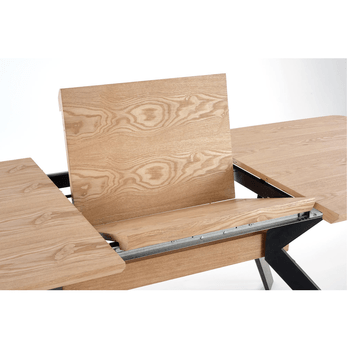 Jedálenský stôl BOCORDA dub/čierna 5