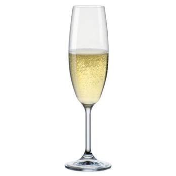 Pohár na šampanské BOHEMIA objem 220 ml 1