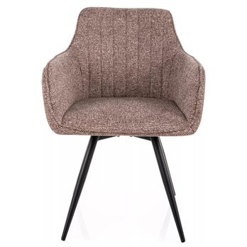 Jedálenská stolička BOLLU 2 tmavobéžová 3