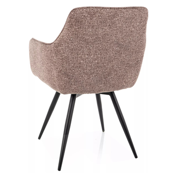 Jedálenská stolička BOLLU 2 tmavobéžová 4