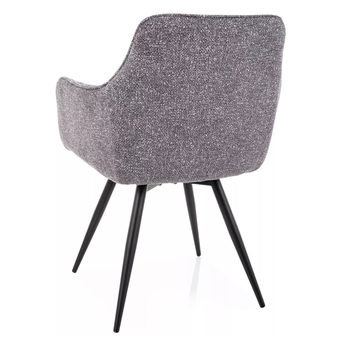 Jedálenská stolička BOLLU 2 sivá 3