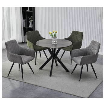 Jedálenská stolička BOLLU olivová 1