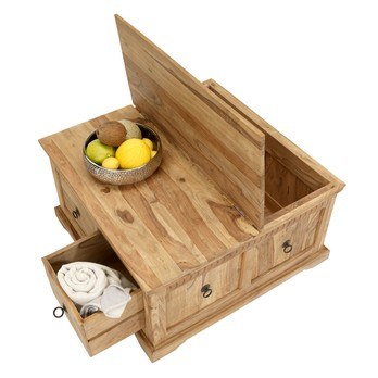 Truhla BOMBAY prírodný palisander 1