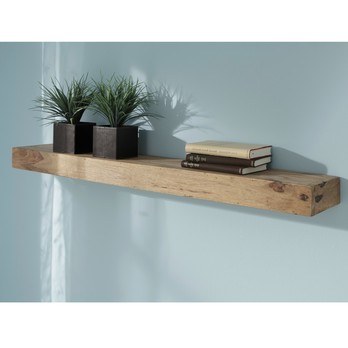 Nástenná polica BOMBAY prírodný palisander, šírka 120 cm 1