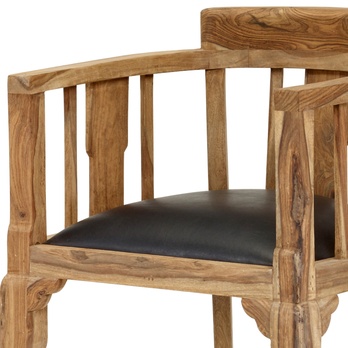 Jedálenská stolička BOMBAY prírodný palisander 2