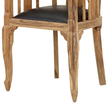 Jedálenská stolička BOMBAY prírodný palisander 3