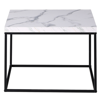 Konferenčný stolík BONA II biely mramor 1