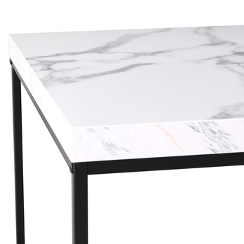 Konferenčný stolík BONA II biely mramor 2