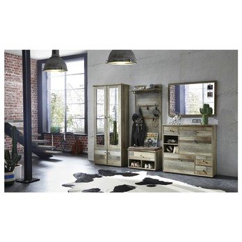 Predsieňová skriňa BONANZA driftwood, šírka 78 cm 1