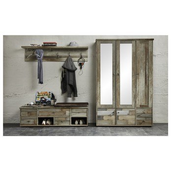 Lavica BONANZA driftwood, šírka 130 cm 1