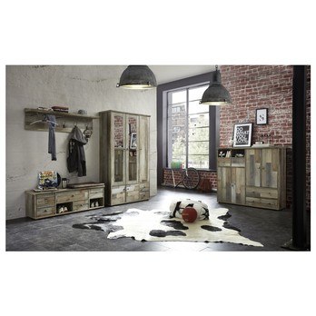 Lavica BONANZA driftwood, šírka 130 cm 4