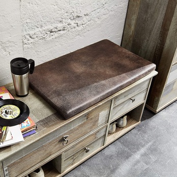 Lavica BONANZA driftwood, šírka 130 cm 5