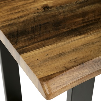 Jedálenský stôl BONITO staré drevo/čierna, šírka 160 cm 5
