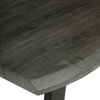 Jedálenský stôl BONITO sivý dub/čierna, šírka 180 cm 5