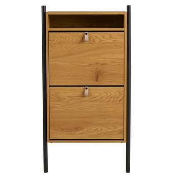 Skrinka na topánky BORCU prírodná 3