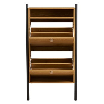 Skrinka na topánky BORCU prírodná 4