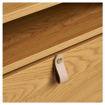 Skrinka na topánky BORCU prírodná 6