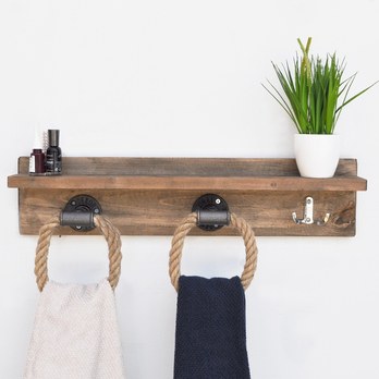 Predsieňový panel BORU orech/čierna 1