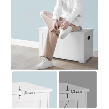 Truhlica BOXX biela 4