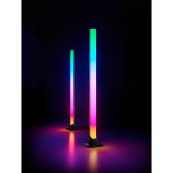 Sada 2ks LED RGB lámp BOY čierny kov 2