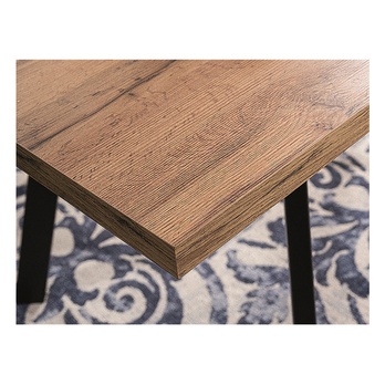 Jedálenský stôl BRACK dub artisan/čierna 3
