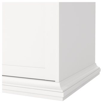 Šatníková skriňa BRAIDY biela 6