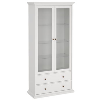 Vitrína BRAIDY biela 4