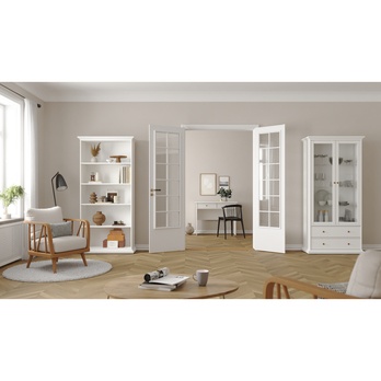 Vitrína BRAIDY biela 5